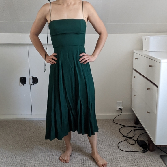 reformation amaretto dress